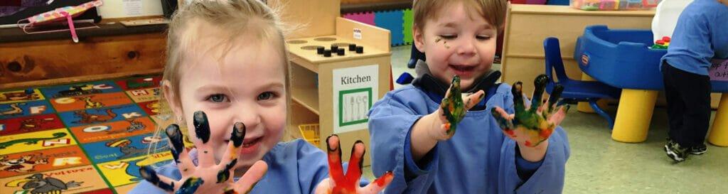 header.foster.preschool.painting.play