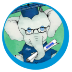 Edgar Experiments with Science – Making Elephant Toothpaste! 5 author circle Edgar Sitting copy
