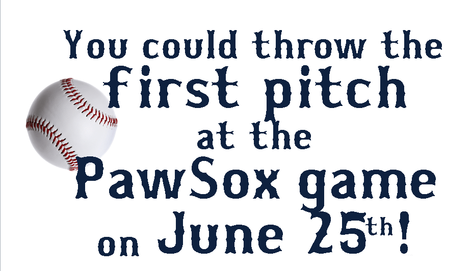 PawSox contest - enter to win! 1 PawSox first pitch