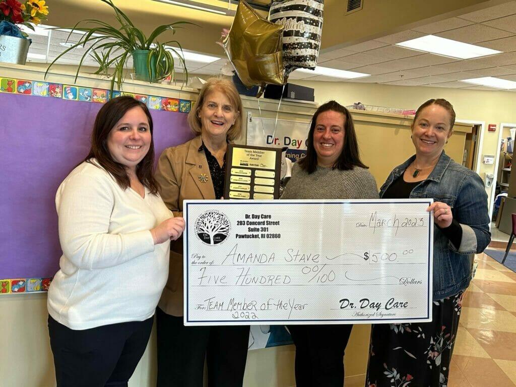 2022 Employee of the Year award recipients