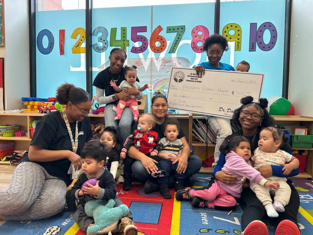 $500 Donation to Hasbro from Dress Down Days 1 $500 Donation to Hasbro from Dress Down Days