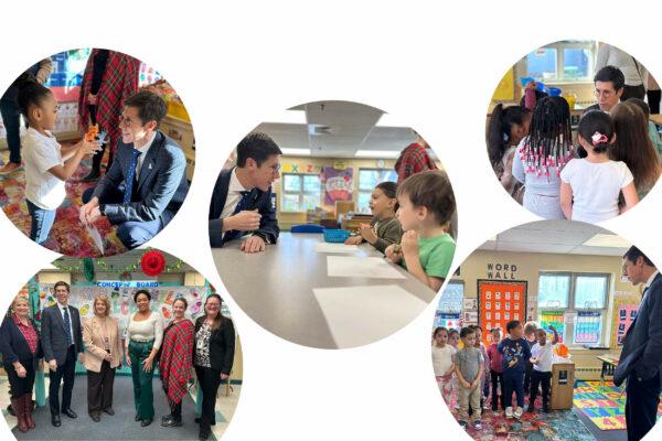 Mayor Brett Smiley visits NurturEd Providence