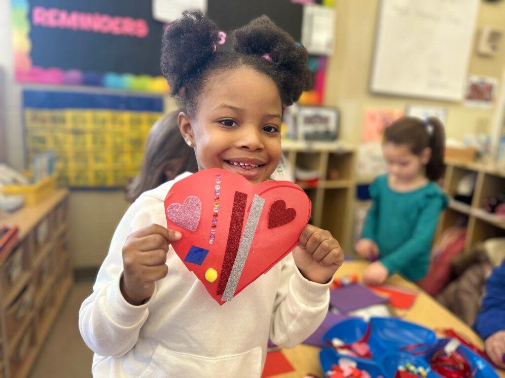 NurturEd students make valentines for their community