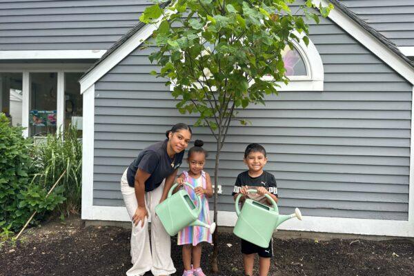 NurturEd Central Falls Receives Generous Tree Donation from Groundwork Rhode Island