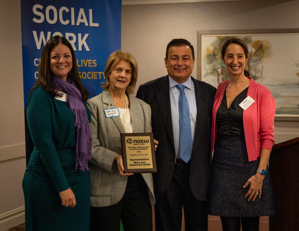 Social worker organization names NurturEd Founder Mary Ann Shallcross Smith Legislator of the Year 2 Social worker organization names NurturEd Founder Mary Ann Shallcross Smith Legislator of the Year