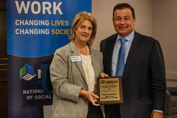Social worker organization names NurturEd Founder Mary Ann Shallcross Smith Legislator of the Year