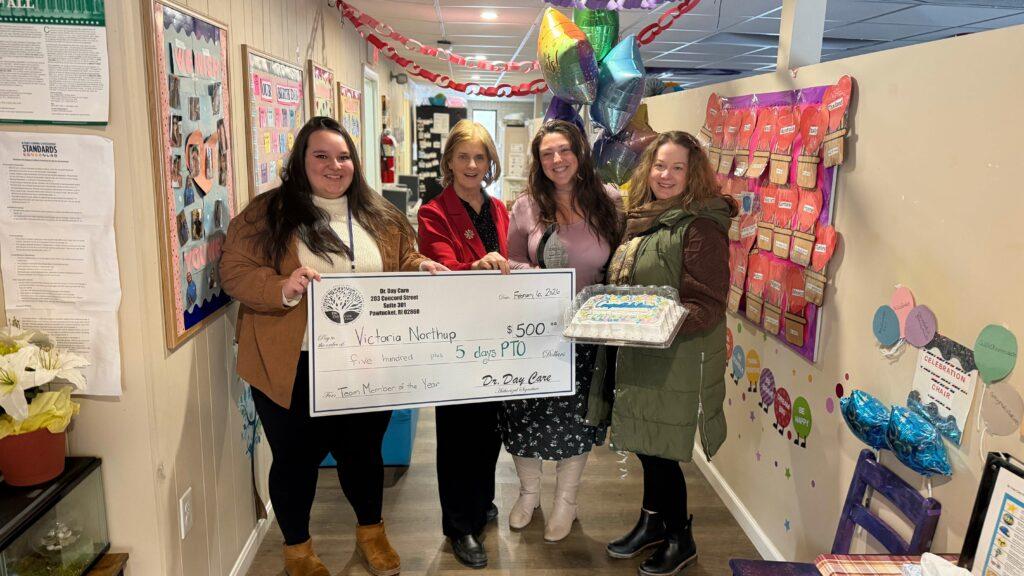 2025 Employee of the Year award recipient