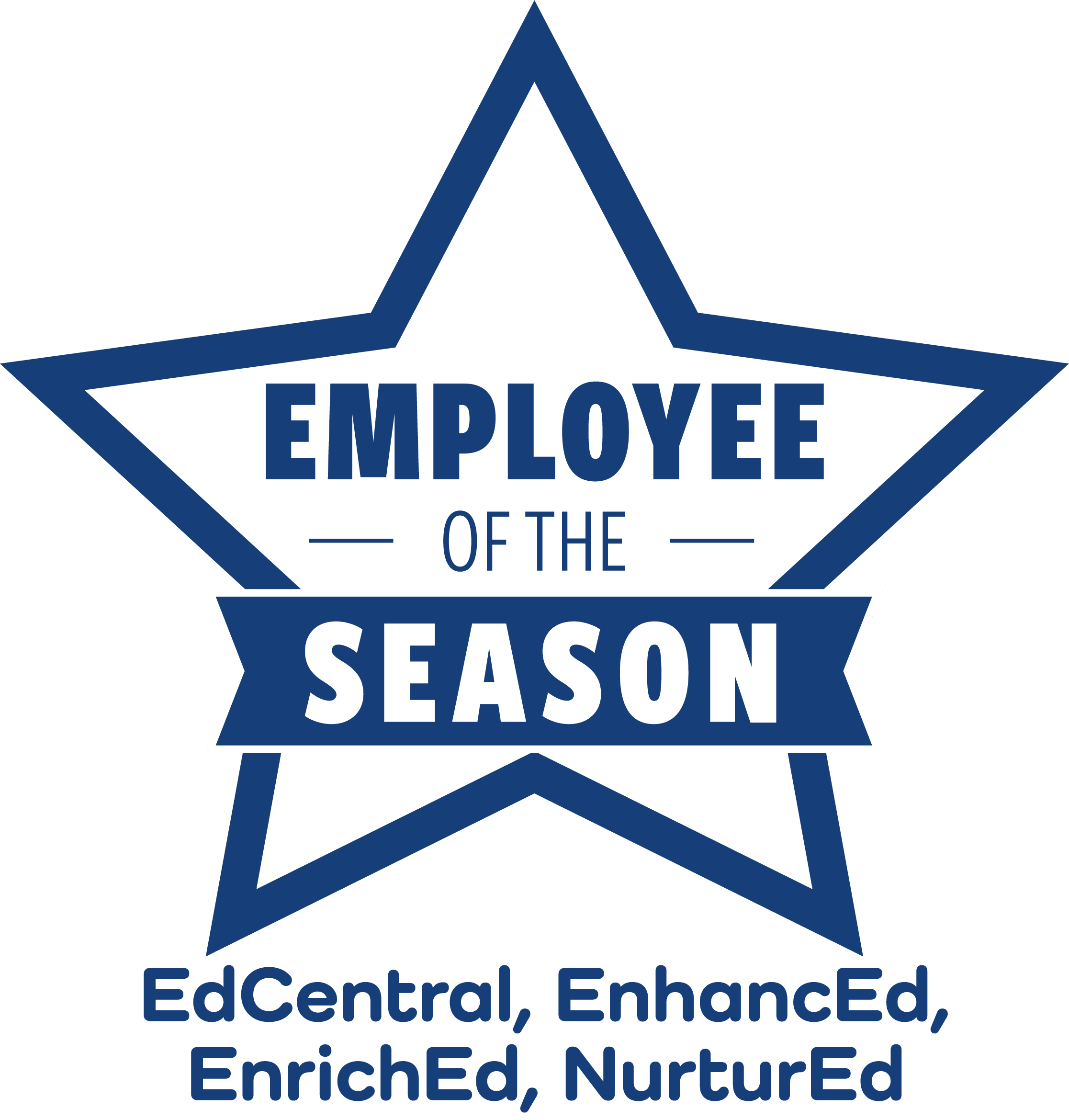 Employee of the Season star (create outlines)